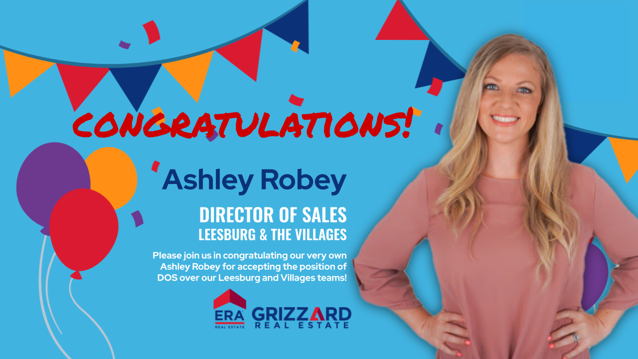 ERA Grizzard Announces Ashley Robey as Director of Sales for Leesburg